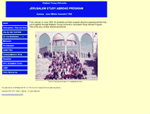 Tablet Screenshot of jerusalemstudyabroad.belnapfamily.org